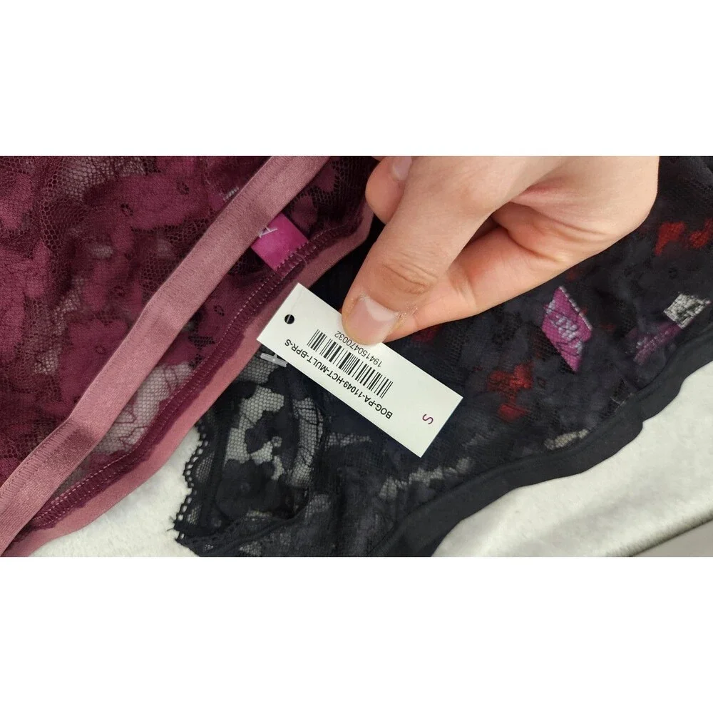 Adore Me Small 3 Pack Multicolor Panty Bottom NWT‎